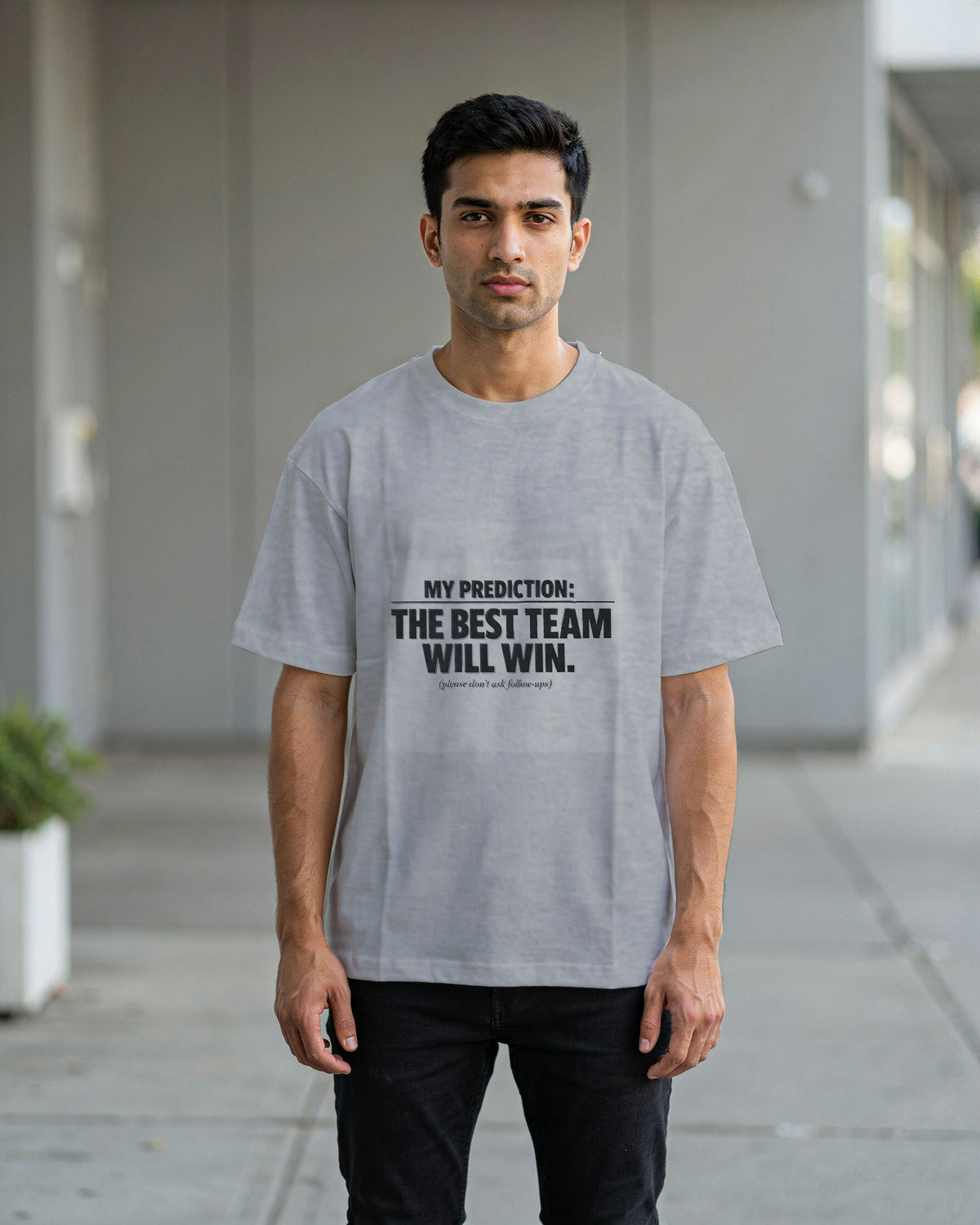 My Prediction: The Best Team Wins (No Follow-Up Questions) | Oversized World Cup Tee