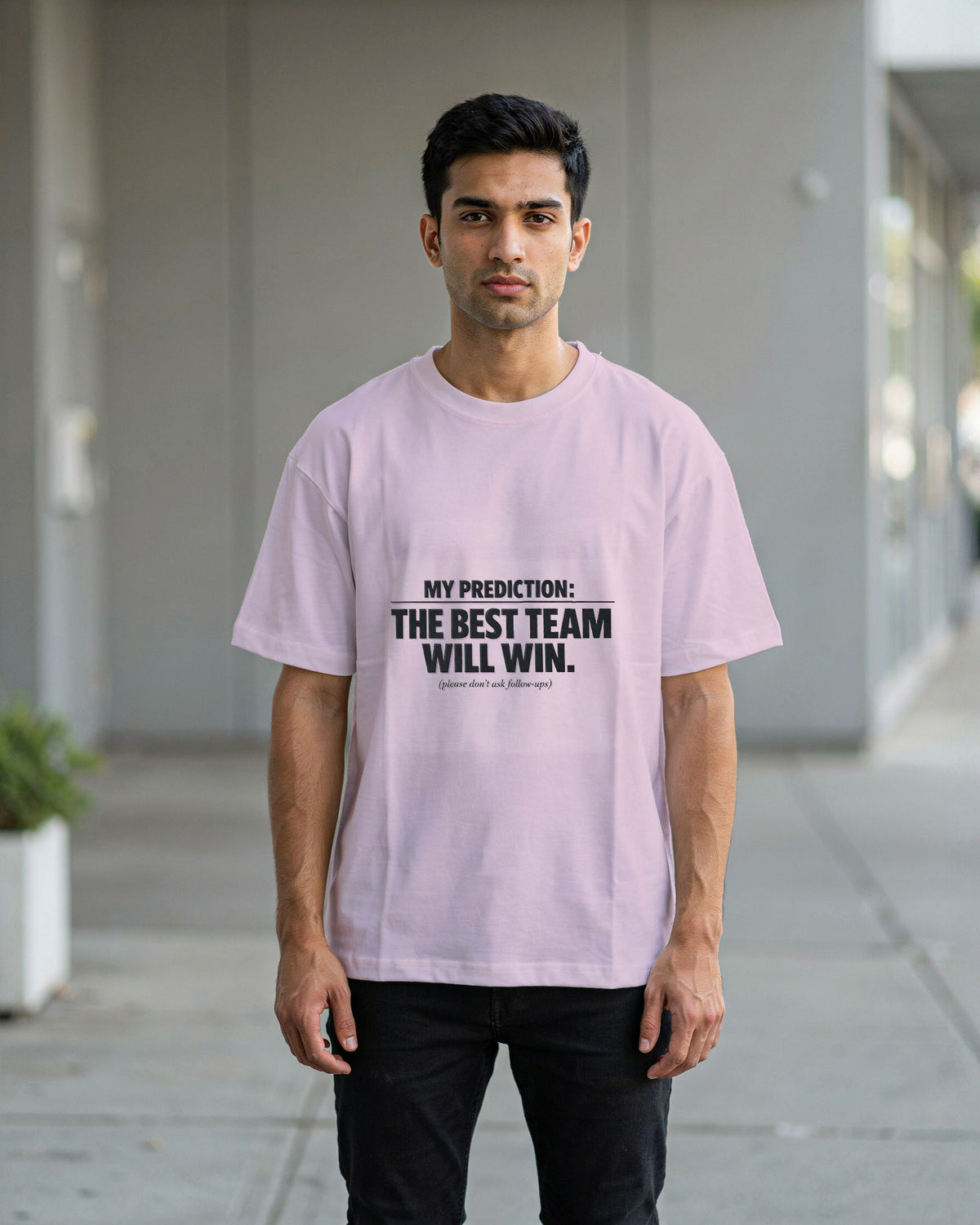 My Prediction: The Best Team Wins (No Follow-Up Questions) | Oversized World Cup Tee