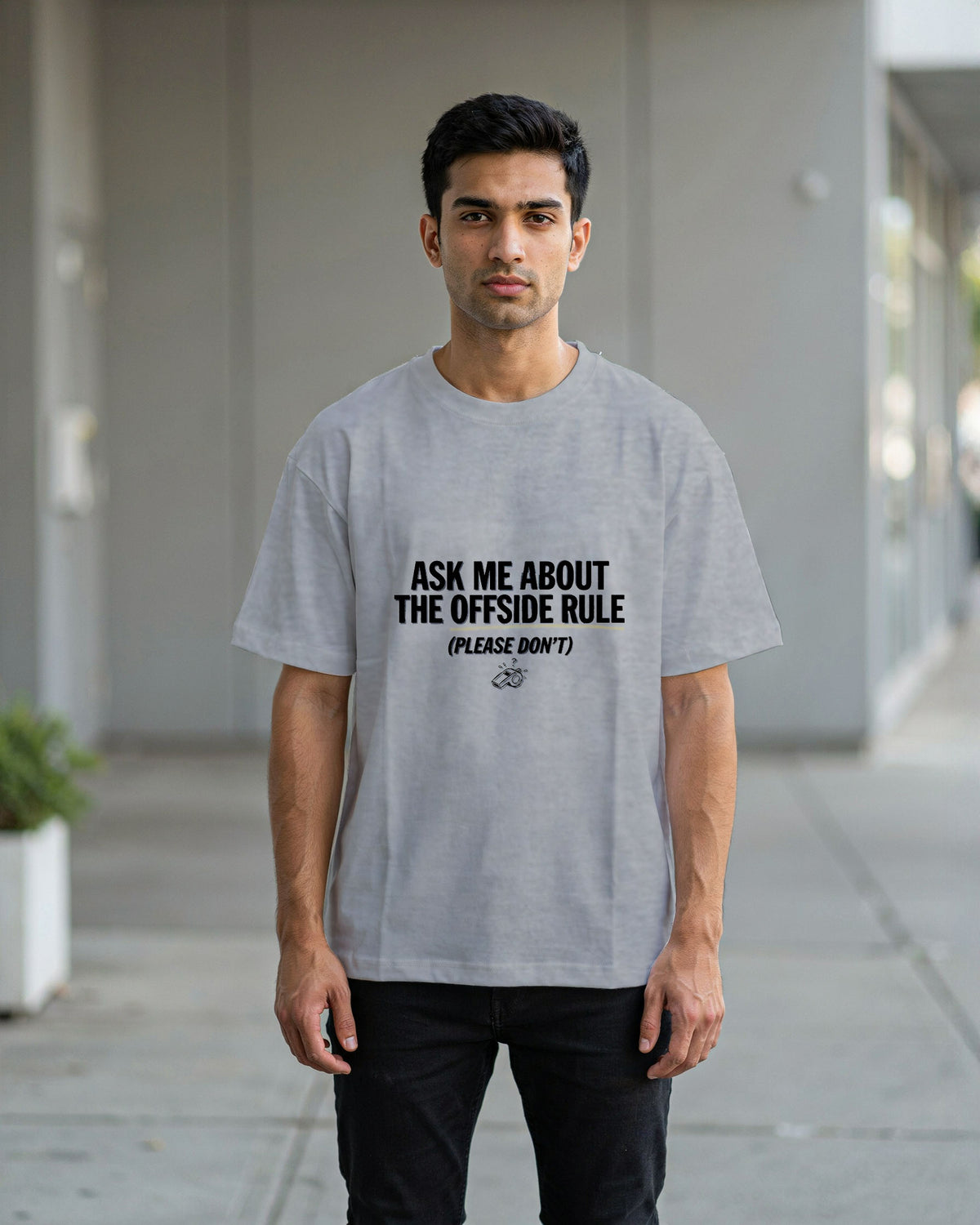 Offside Rule? Hard Pass | Oversized Tee