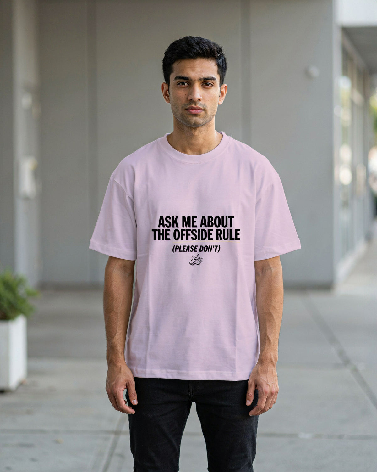 Offside Rule? Hard Pass | Oversized Tee
